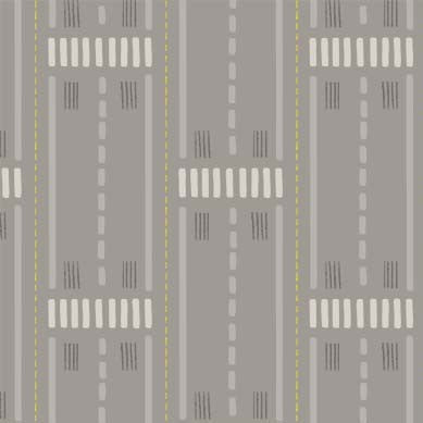 Aviation Adventures Runway Strip Gray