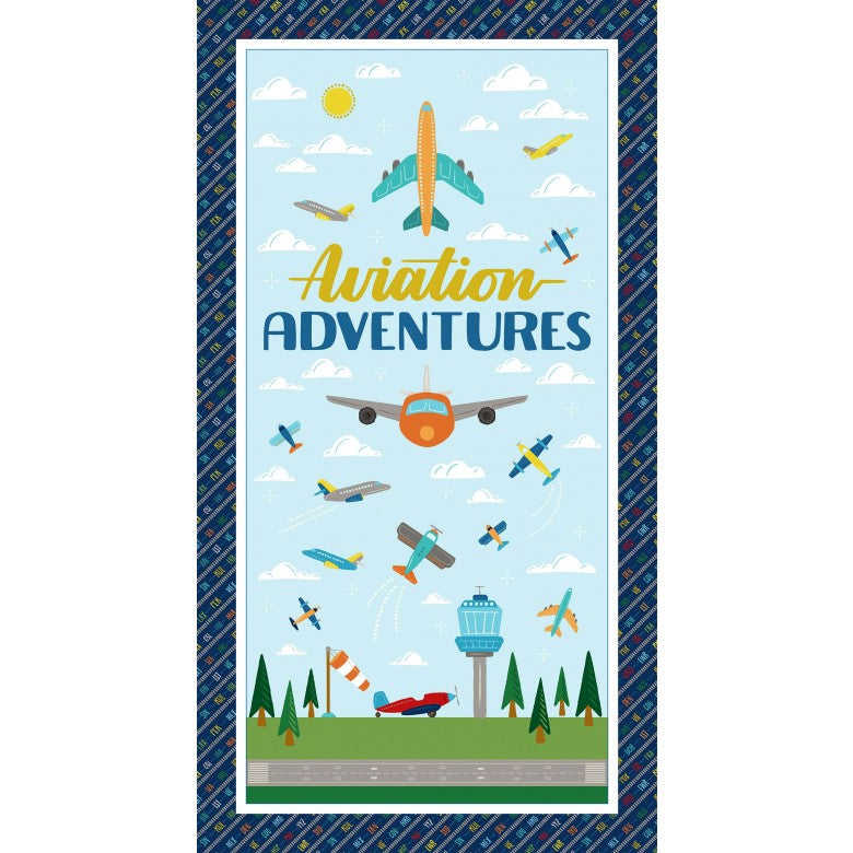 Aviation Adventures Panel (24"x44")
