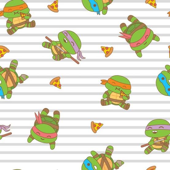 (Craft Fabric) Teenage Mutant Ninja Turtles TMNT Run This City