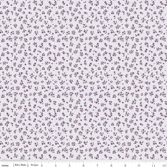 Daybreak on the Prairie Ditsy Purple