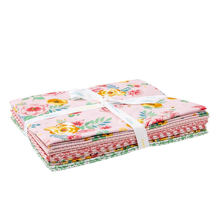 Spring Gardens 1-Yard Bundle Pink, 7 Yards Total