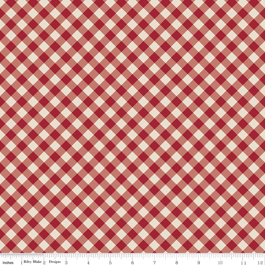 Christmas Time Plaid Linen