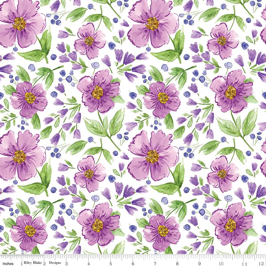 Wide Back Plum Petals Flower Toss Cloud
