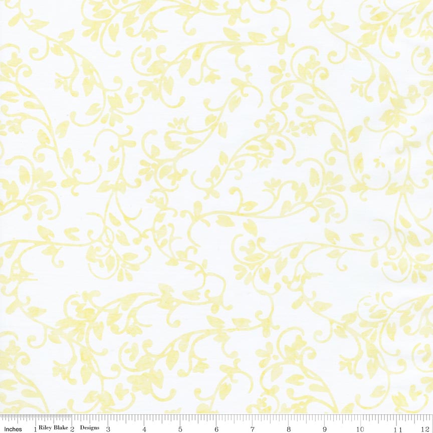 Batiks Elementals Candy Coated Lemon
