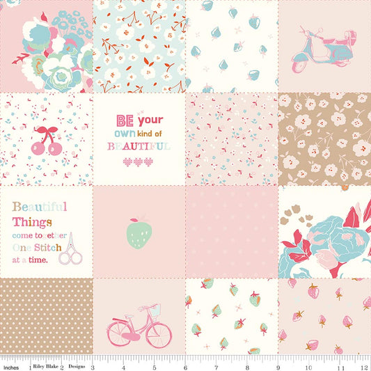 Cotton Nook Patchwork Pink