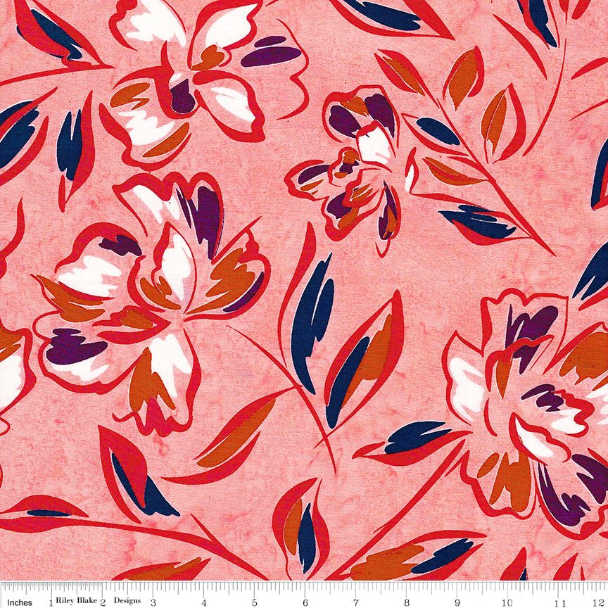 Expressions Batiks A Nod to Mod Salmon Run