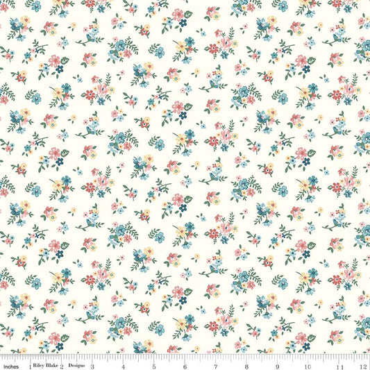 Mary Catherine Ditsy Floral Cloud