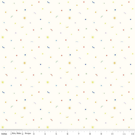 New Box of Crayons Confetti Cloud