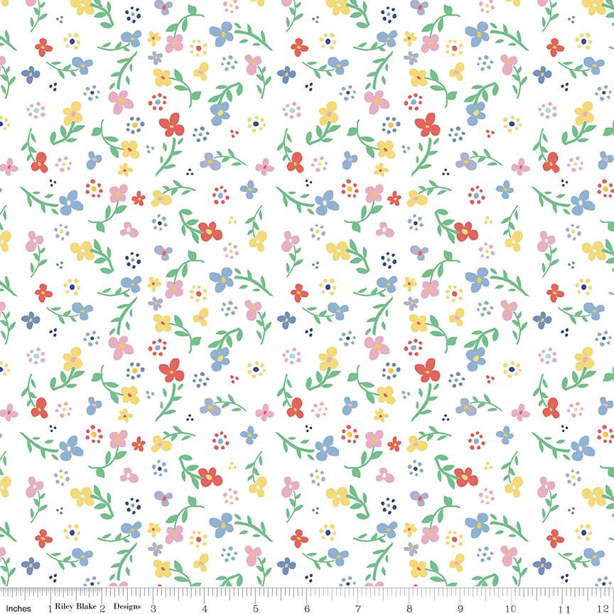 Always in Season Small Floral White