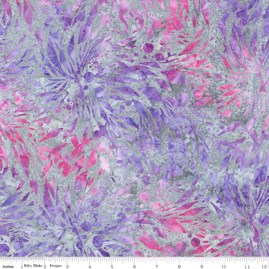 Wide Back Batiks Splatter Lollipop