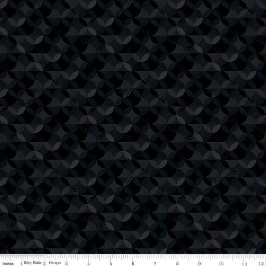 New Box of Crayons Kaleidoscope Black