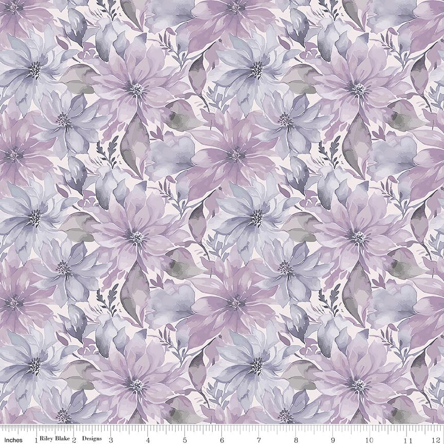 Daybreak on the Prairie Floral Purple