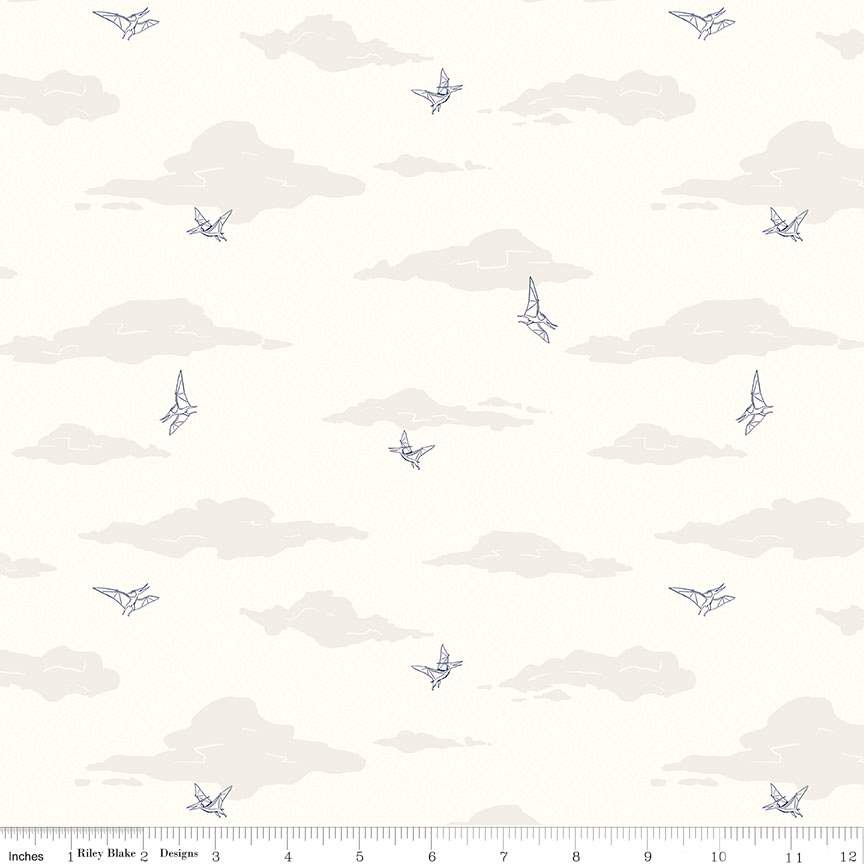 Cretaceous Pterodactyl Clouds Cream