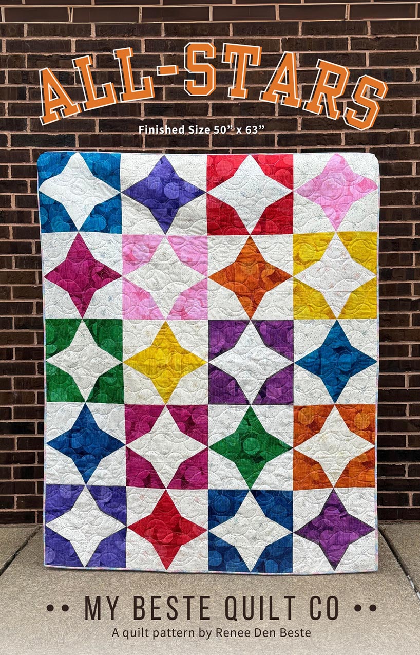 My Beste Quilt Co All-Stars Quilt Pattern