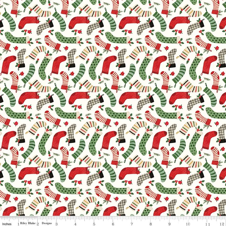 Charming Christmas Stockings Cloud