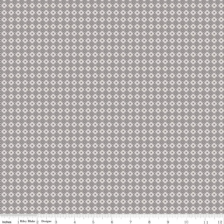 Ink & Ivory Geometric Gray