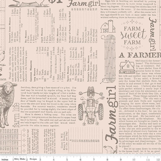 Farmer's Daughter Farm Life Background Rustic