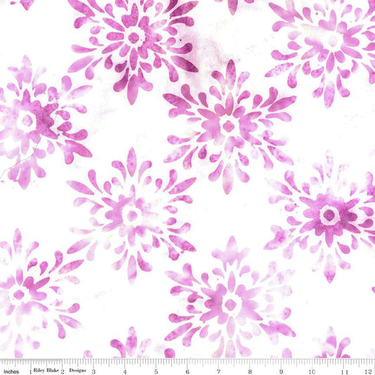 Expressions Batiks Victorian Garden Amethyst