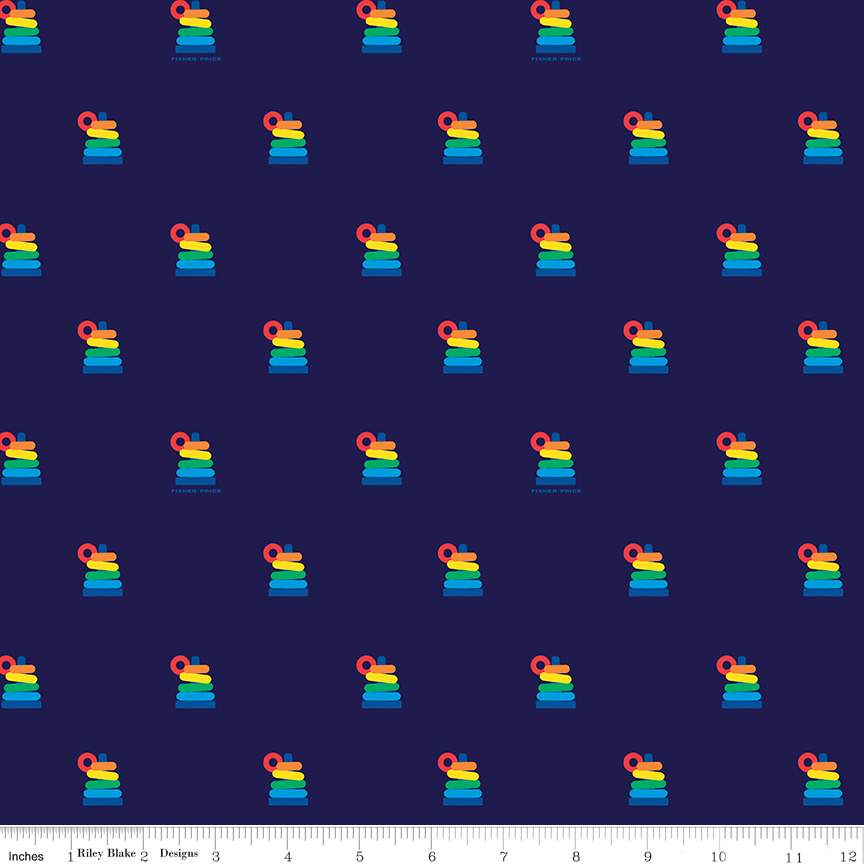 Fisher-Price Rock A Stack Navy