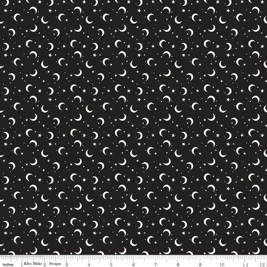 Frank and Friends Moon & Stars Black