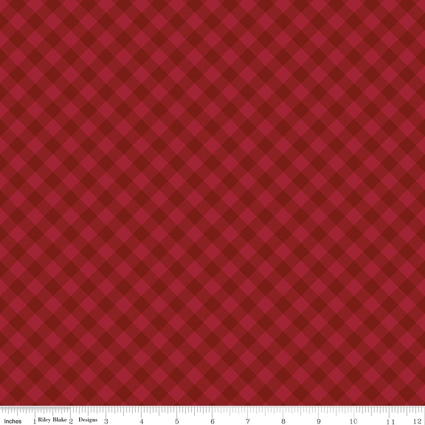 Christmas Time Plaid Red