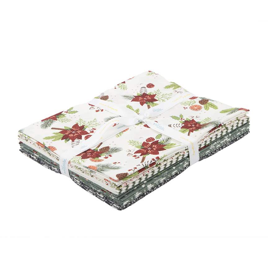Yuletide Forest 1-Yard Bundle Cream, 7 Yards Total