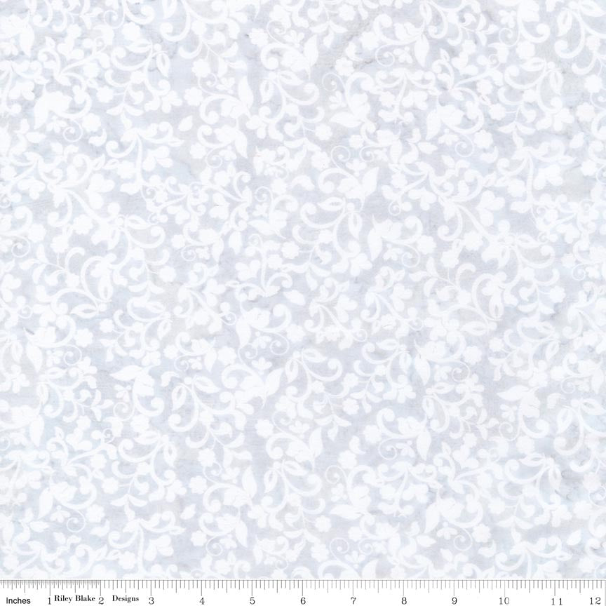 Batiks Elementals Candy Coated Packed Fog Gray