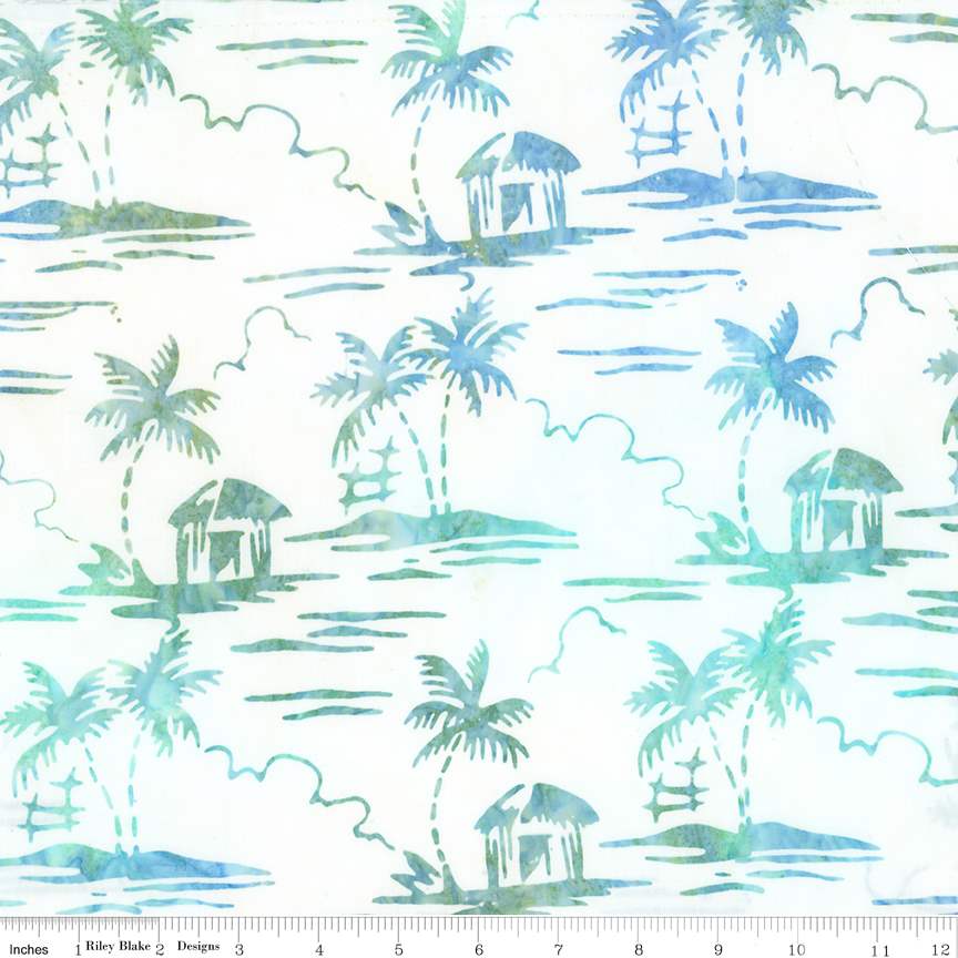 Expressions Batiks Places You'll Go Spearmint Sprinkles