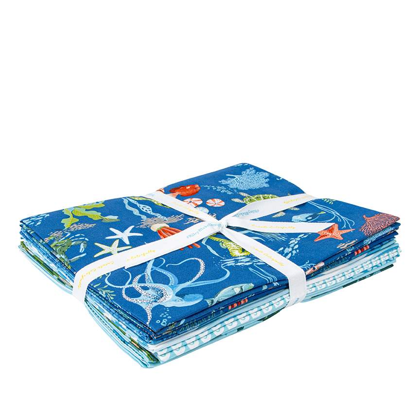 Free as the Ocean 1-Yard Bundle Blue