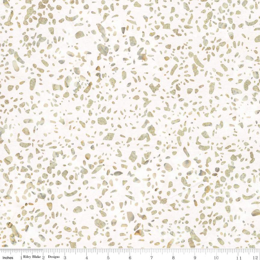 Batiks Elementals Terrazzo Oyster