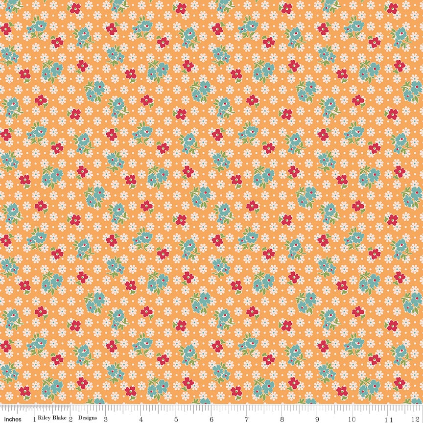 Farmer's Daughter Feedsack Marigold