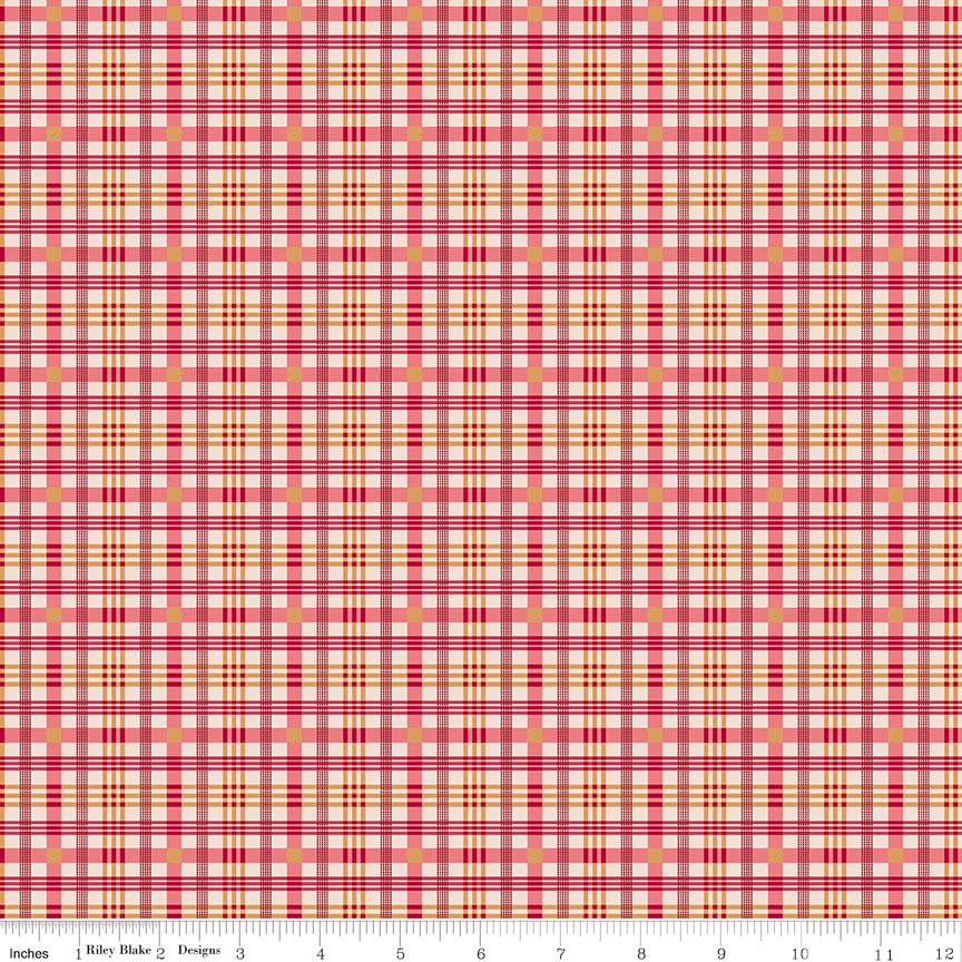 Farmer's Daughter Plaid Tea Rose