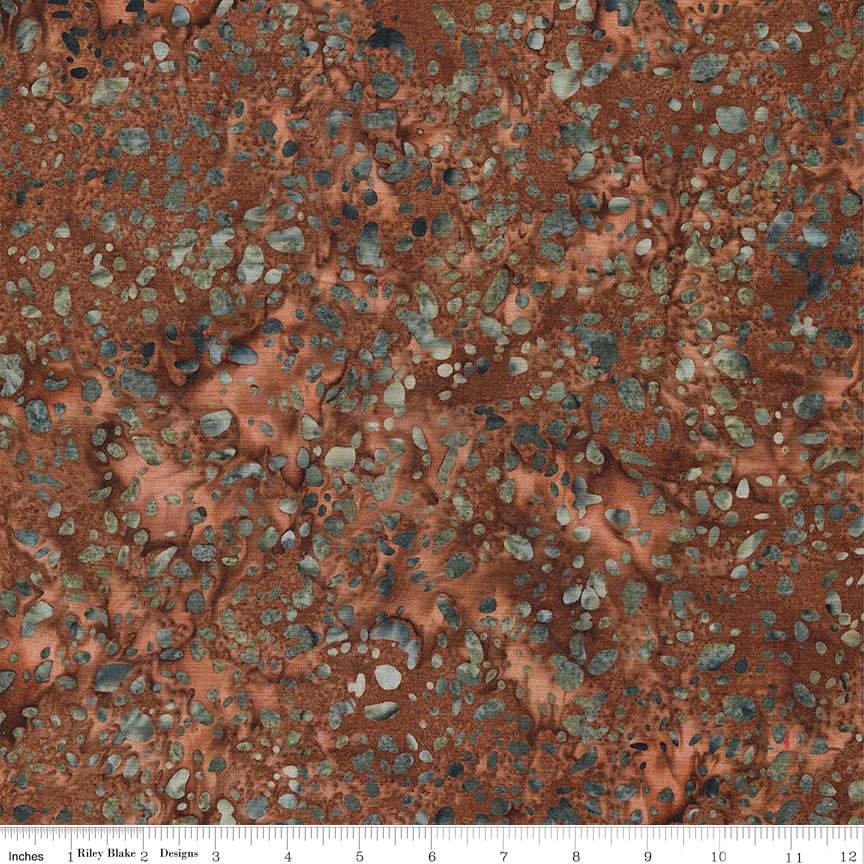 Batiks Elementals Terrazzo Beach Glass