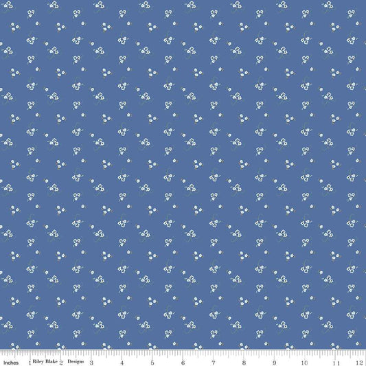 Bluegrass Charm Floral Blue