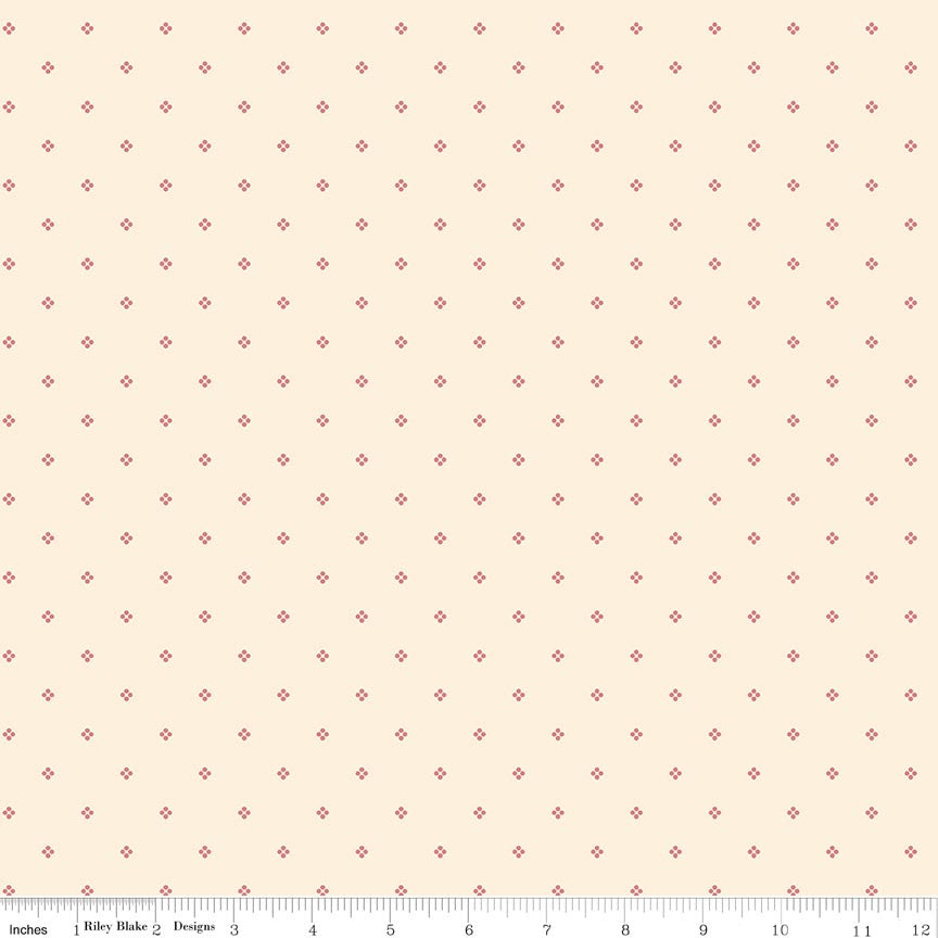 Rose & Violet's Bouquet des Fleurs Dots Cream
