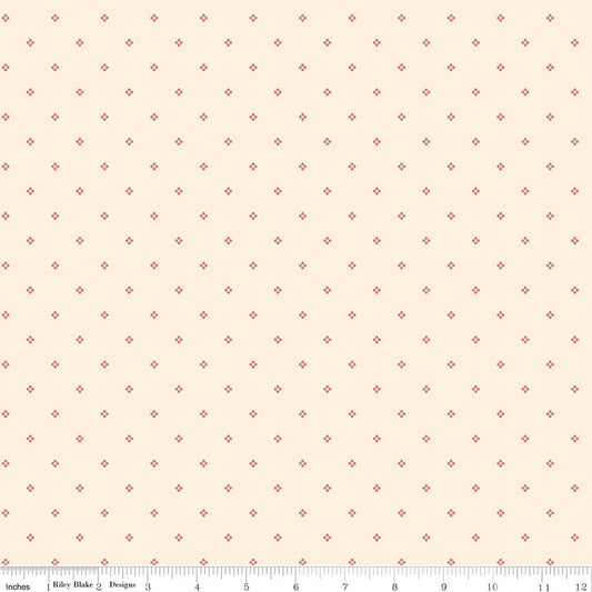 Rose & Violet's Bouquet des Fleurs Dots Cream