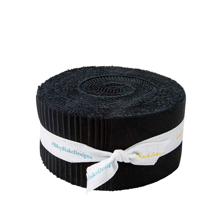 Confetti Cotton™ Riley Black 2 1/2" Rolie Polie