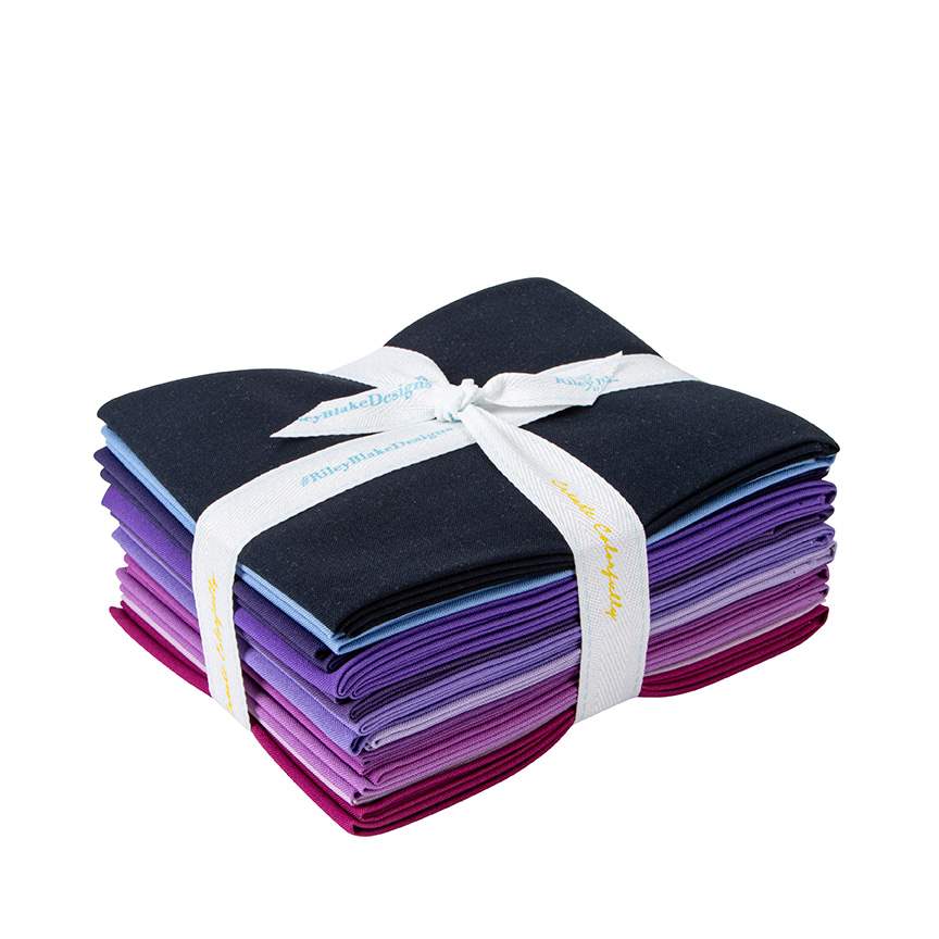 Confetti Cottons Purple Fat Quarter Bundle