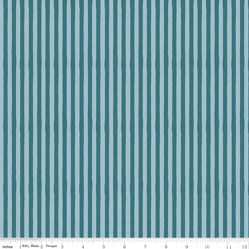 Utah Stripes Teal