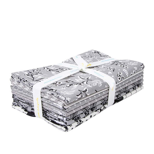 Midnight Meadow 1-Yard Bundle Gray