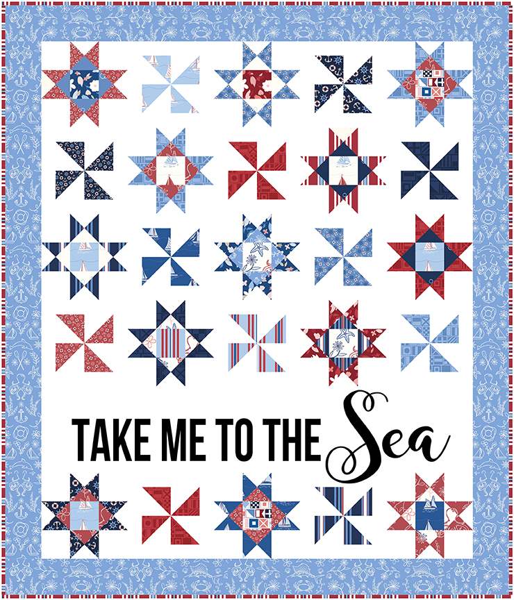 Amanda Niederhauser Take Me to the Sea Quilt Pattern