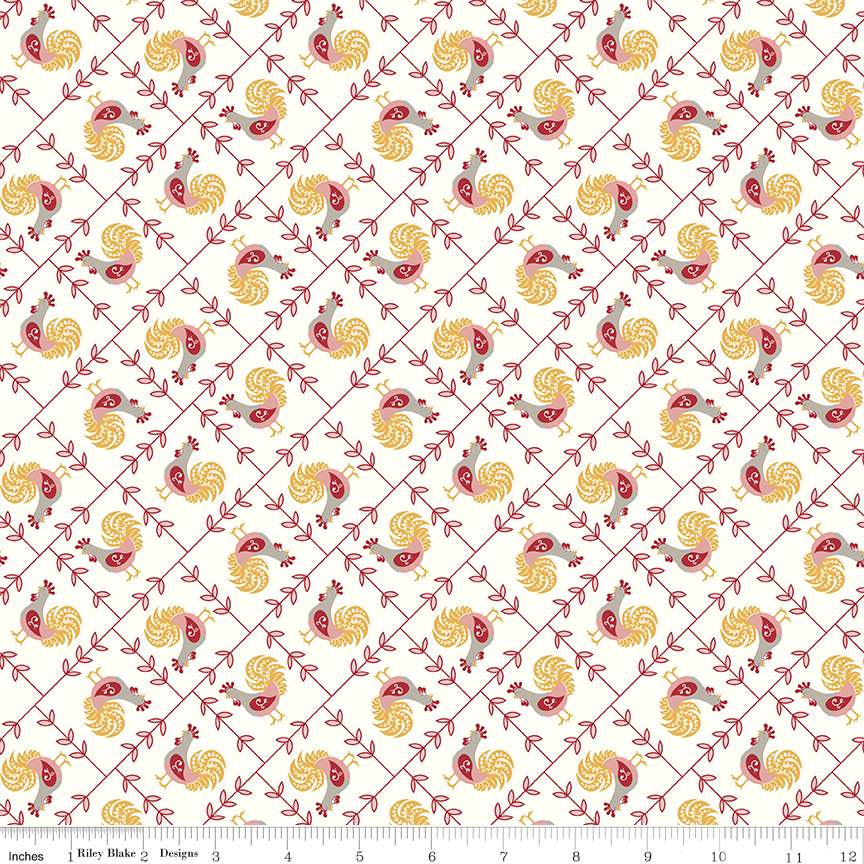 Cook Book Rooster Coral