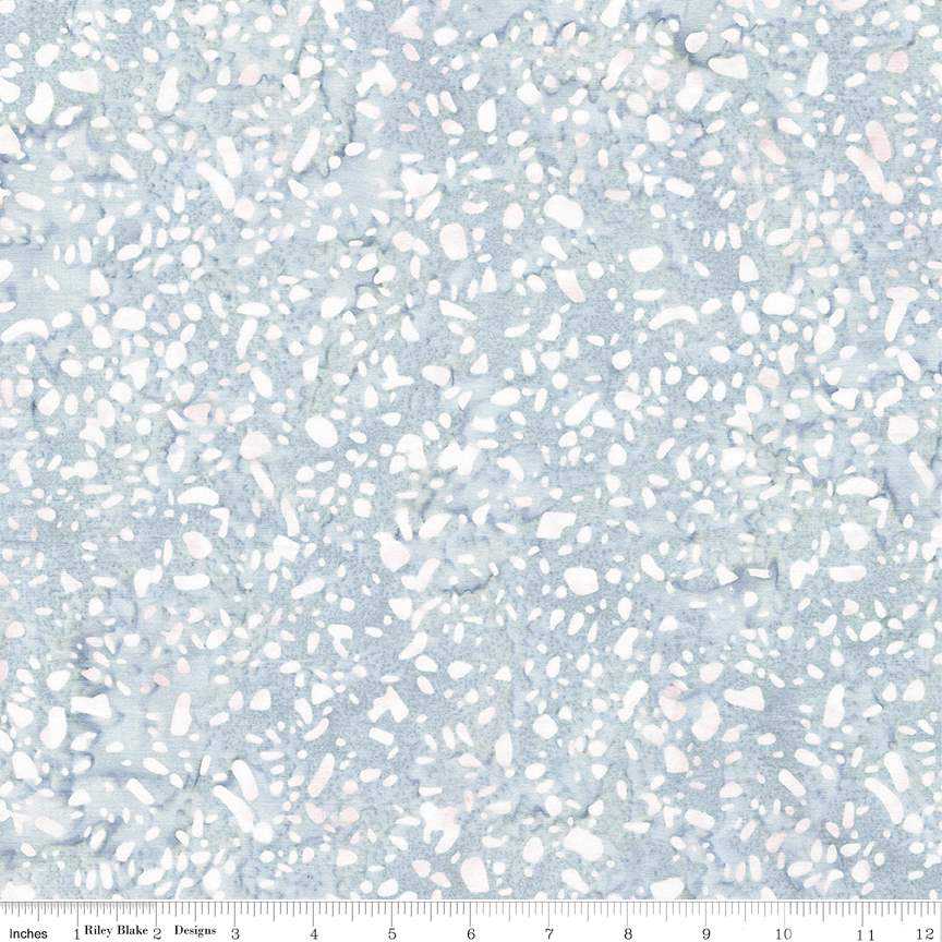 Batiks Elementals Terrazzo Powdered Pearl