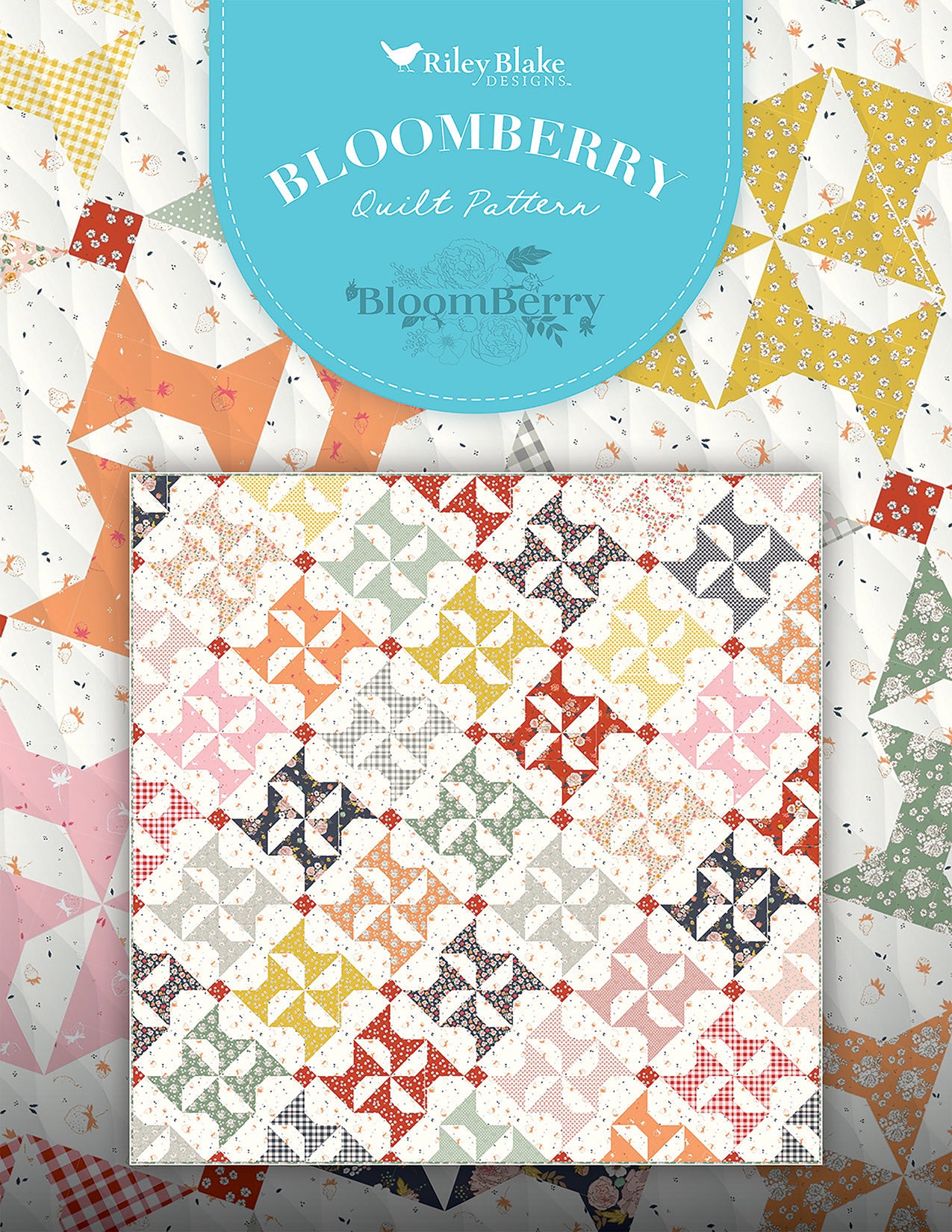 Bluebird Patterns BloomBerry Quilt Pattern