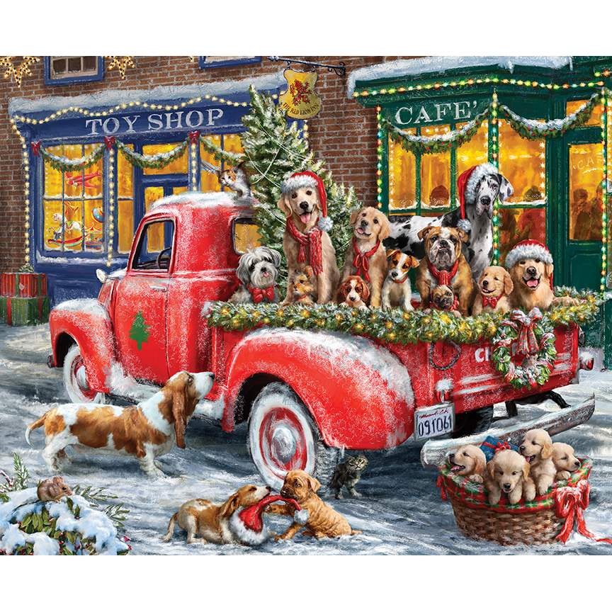 Christmas Wishes Heart of Christmas Panel