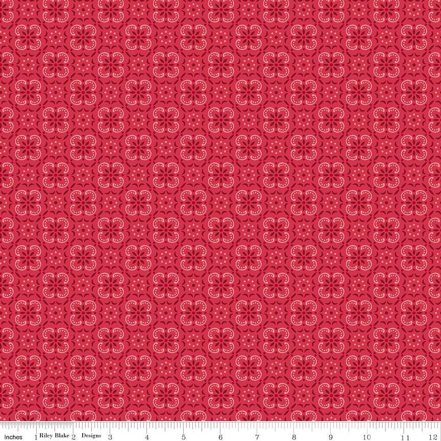 Farmer's Daughter Bandana Tea Rose