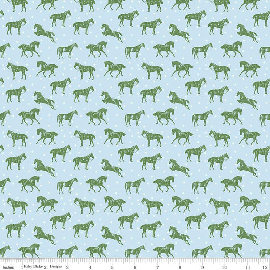 Bluegrass Charm Horses Mist