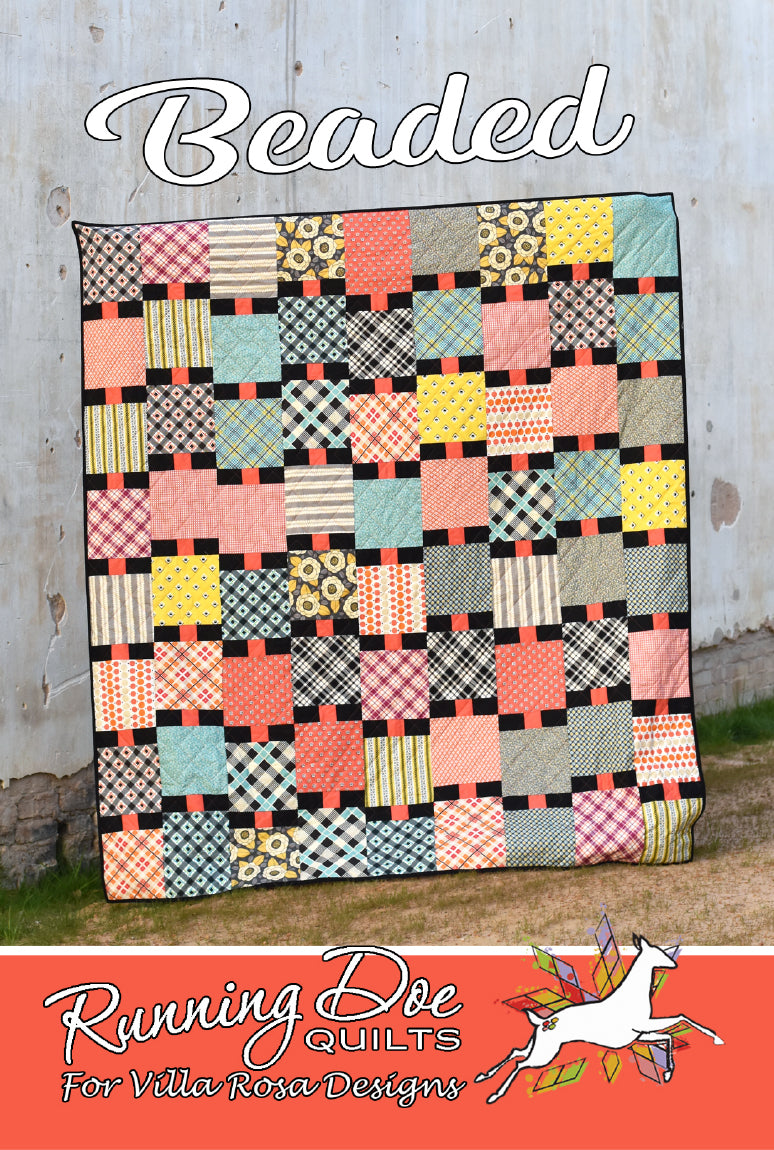 Beaded Quilt Pattern by Villa Rosa Designs Running Doe Quilts