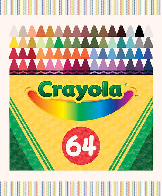 New Box of Crayons Crayola Crayons Panel
