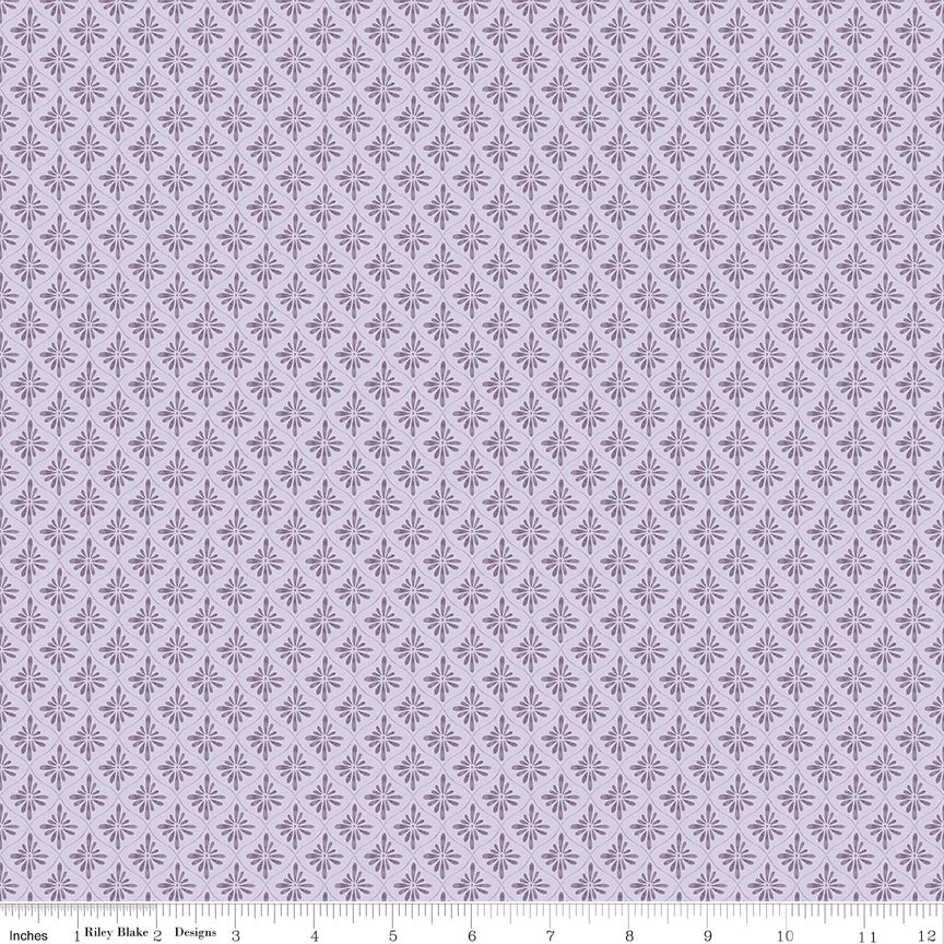 Daybreak on the Prairie Geo Purple